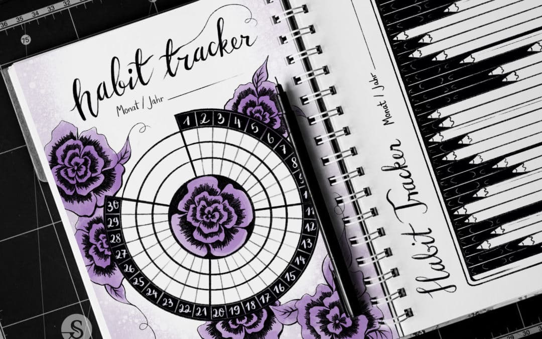 4 Habit Tracker Vorlagen – Für mehr kreative Produktivität