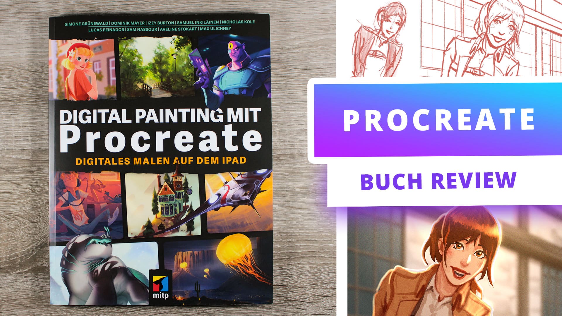 Digital Painting mit Procreate [Buch Review]