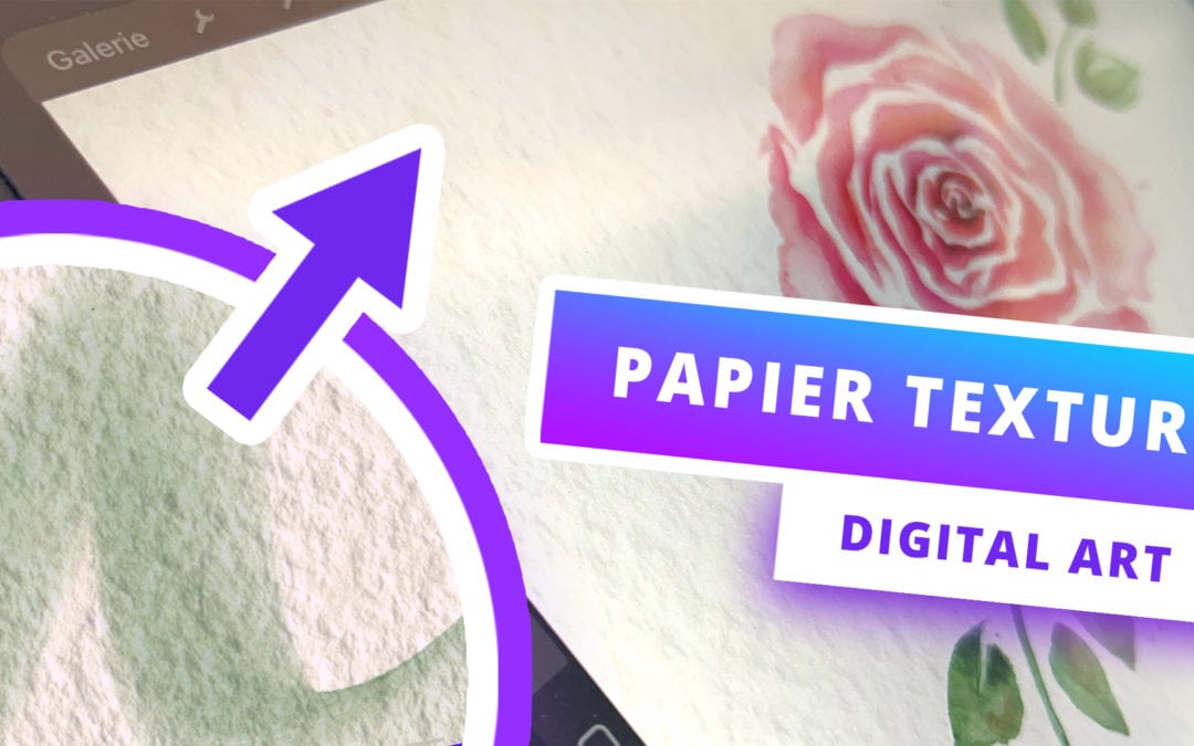 Procreate TUTORIAL — Digital Aquarell malen mit Papiertextur