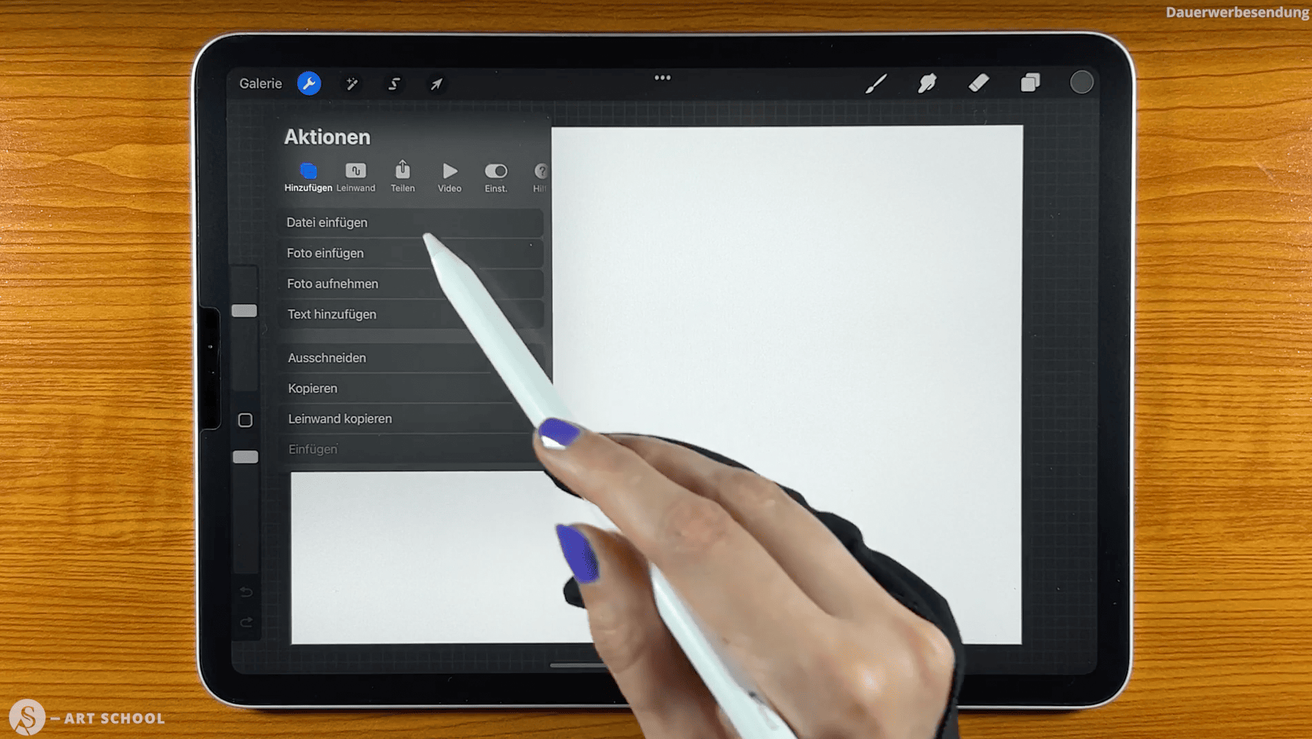 papiertextur erstellen procreate tutorial digital malen zeichnen lernen _ bild _ v2