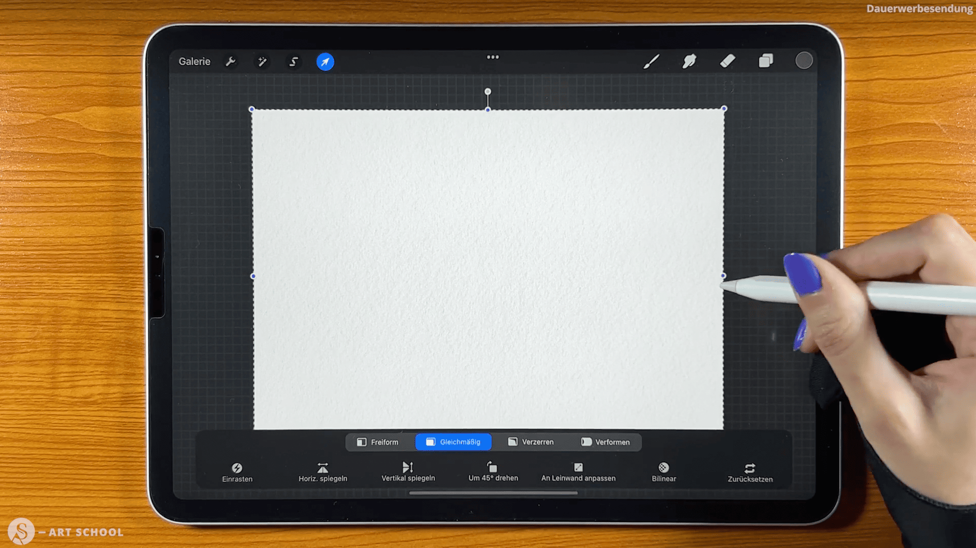 papiertextur erstellen procreate tutorial digital malen zeichnen lernen _ bild _ v3