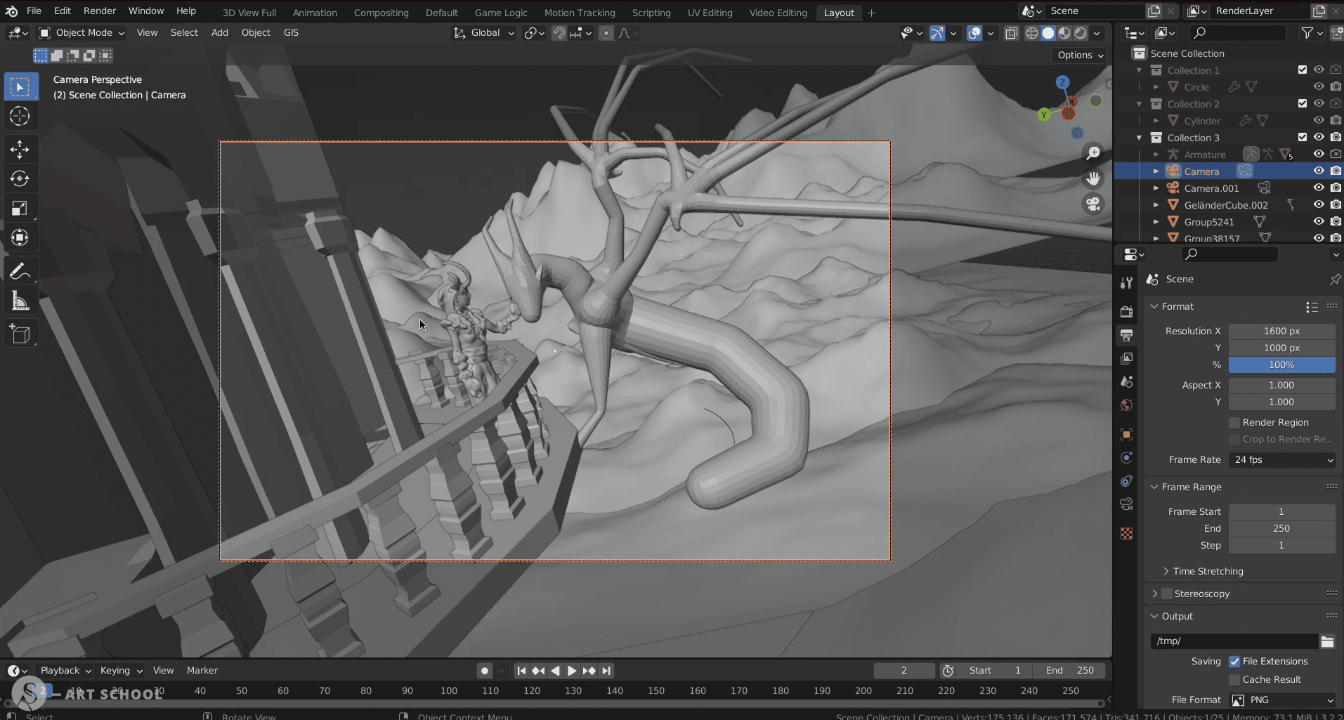 3D Modellieren lernen – Szene Sternzeichen
