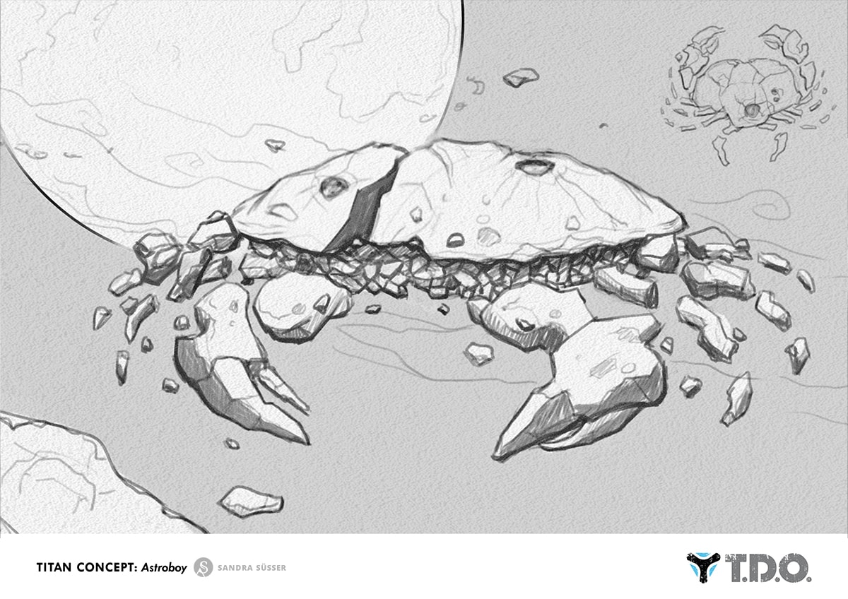 TDO Titan Alternative Concept Sketch Astroboy