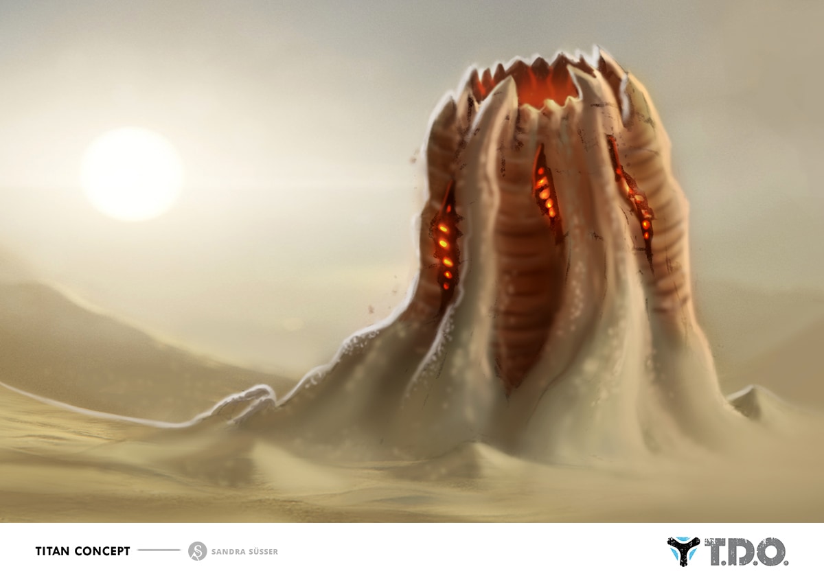 TDO Titan Alternative Concept Sketch