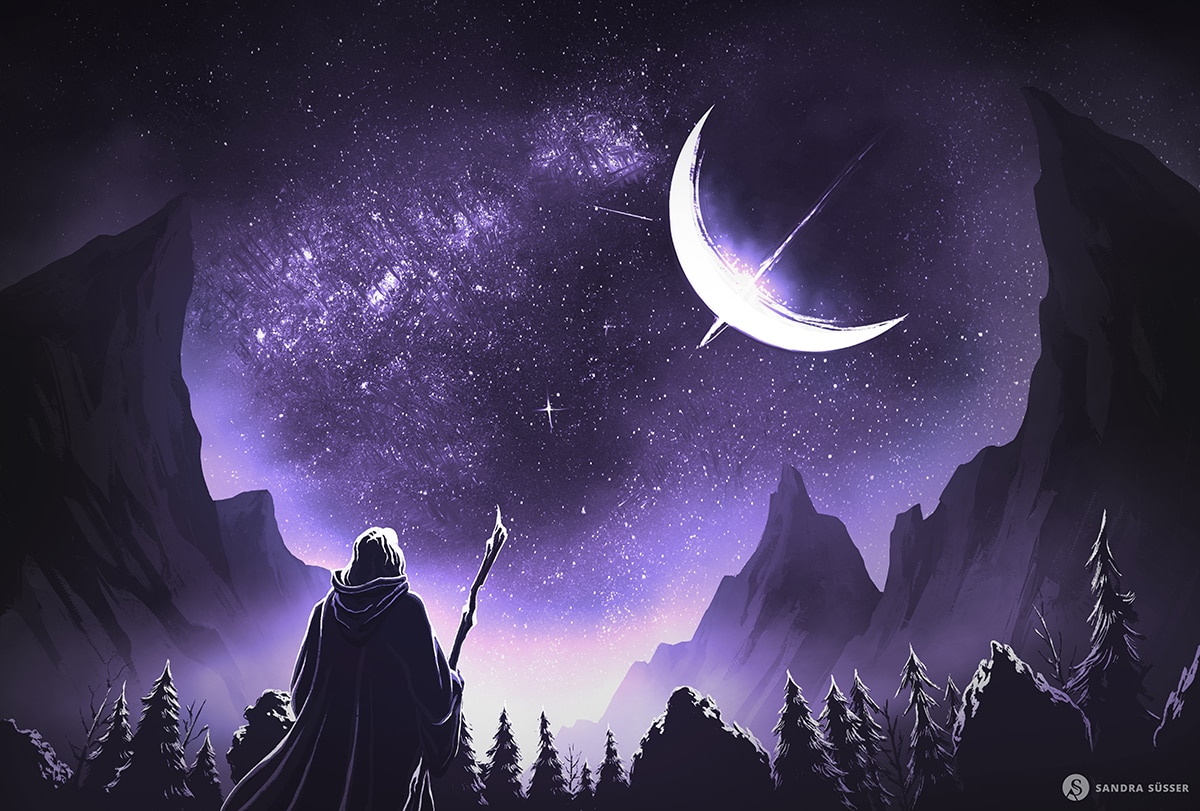 Magie der Gewohnheit – Trennseite Illustration