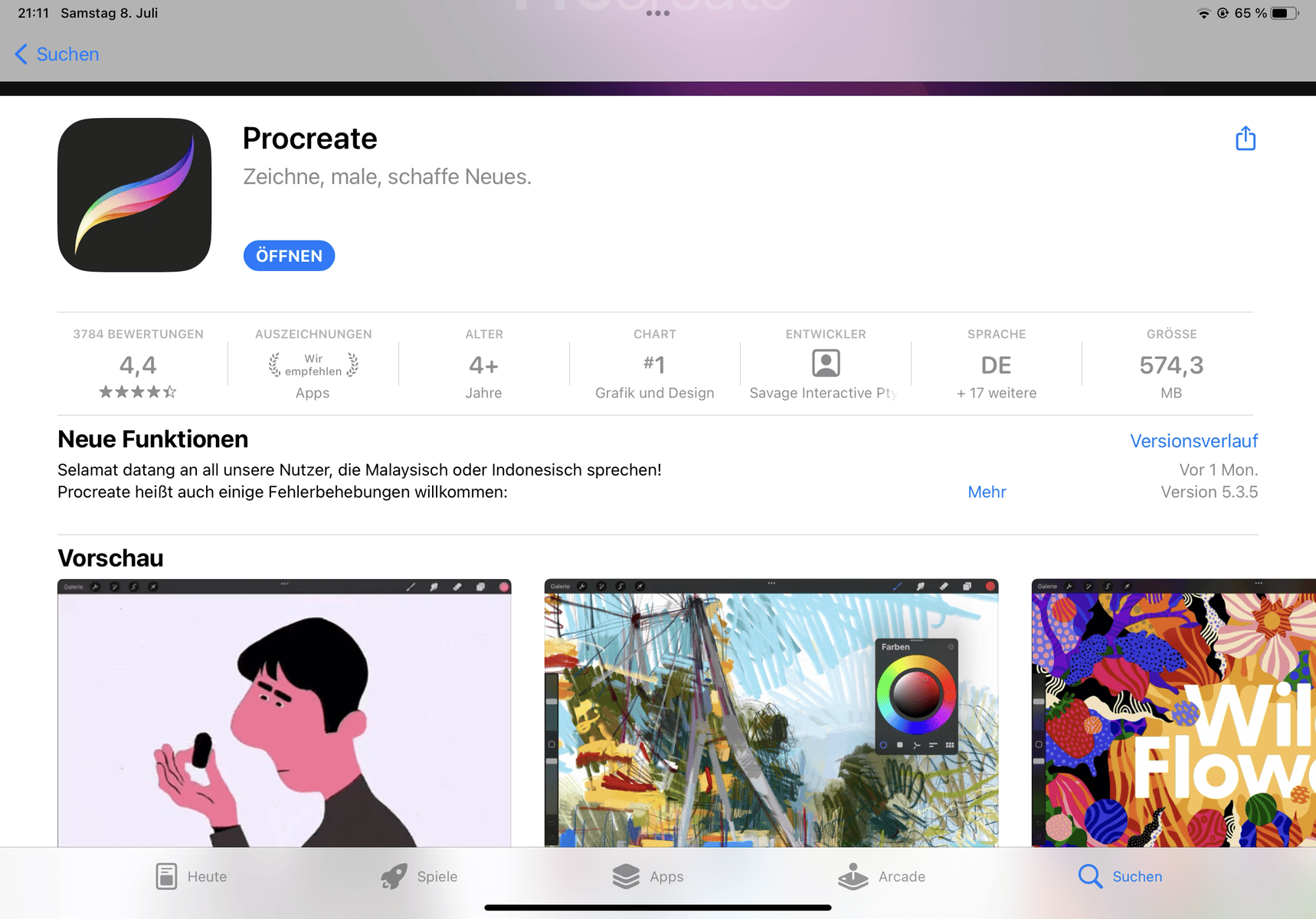 procreate_app-store Procreate im App Store