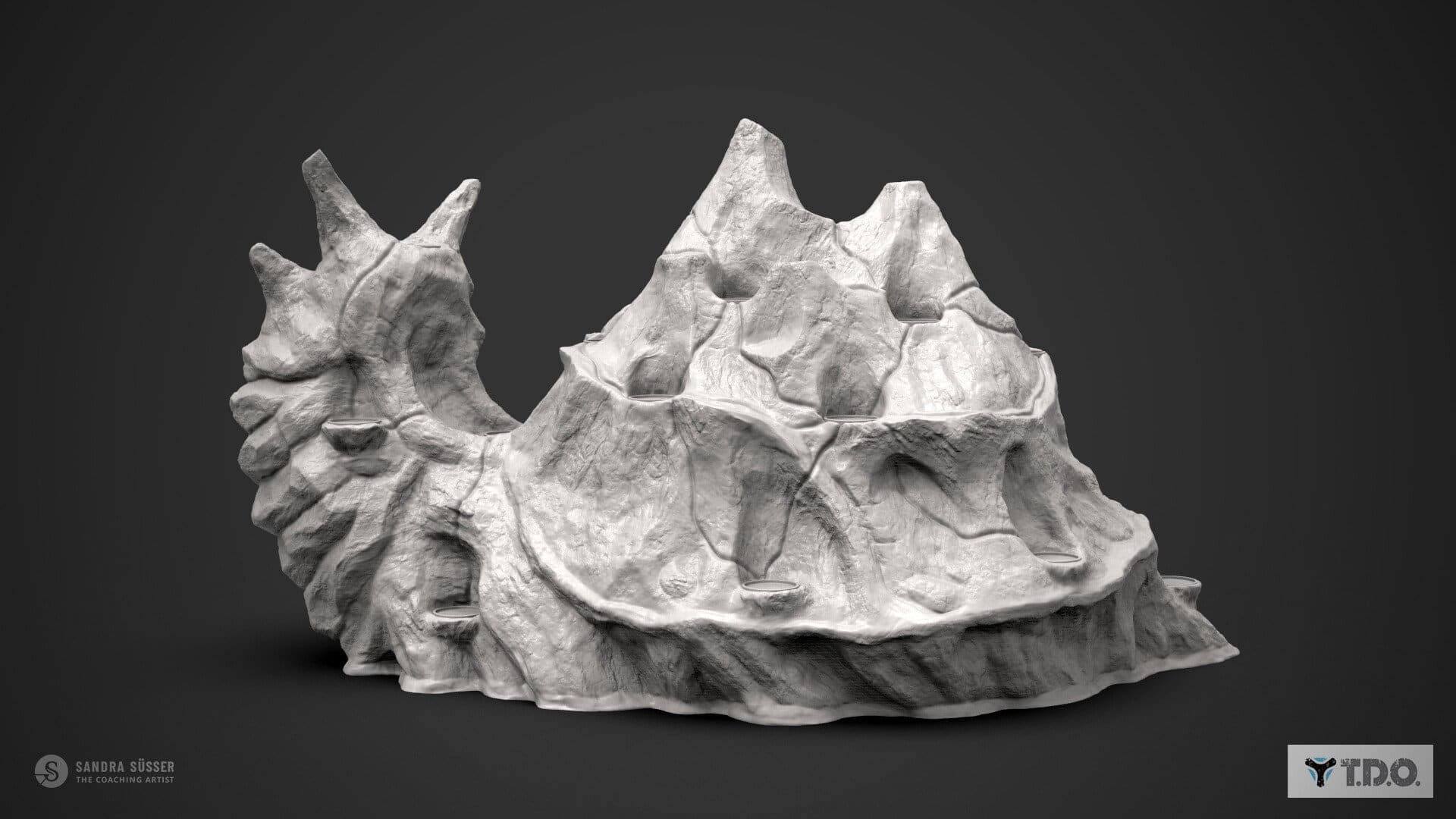 TDO Worldshaper 3D Model Sculpture