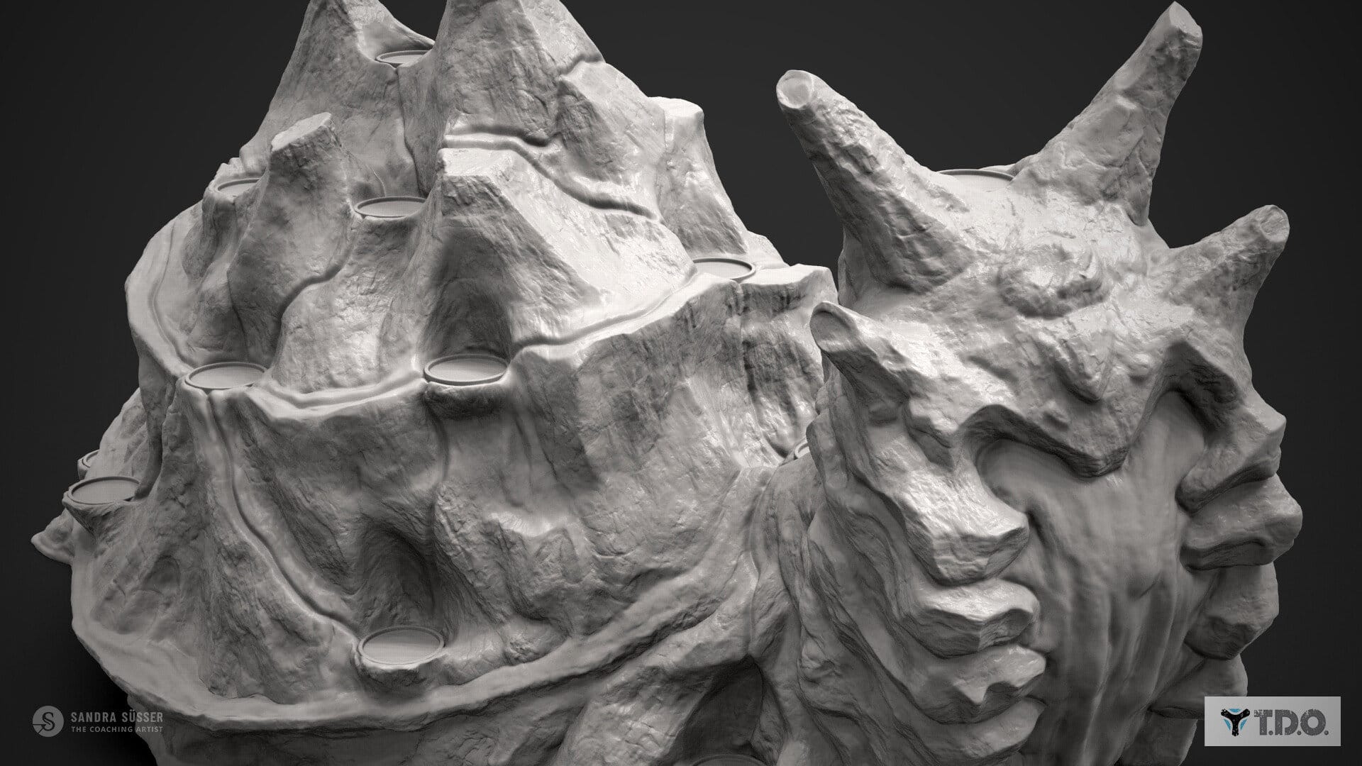 TDO Worldshaper 3D Model Sculpture by Sandra Süsser