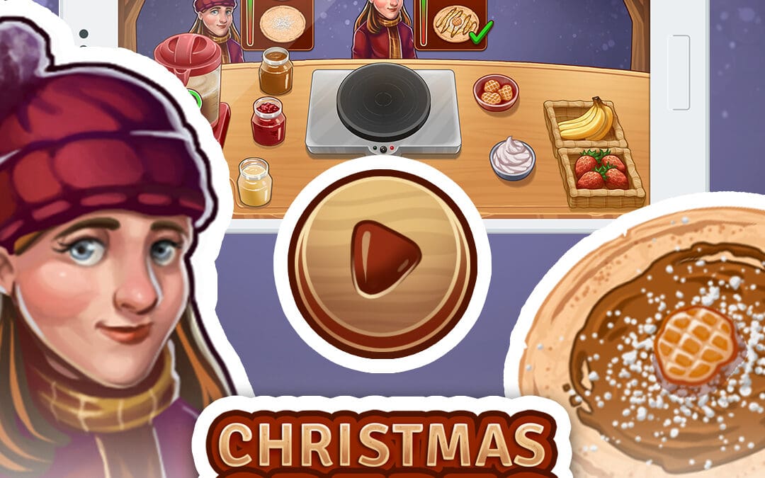 Christmas Crepes | 2D Game Art