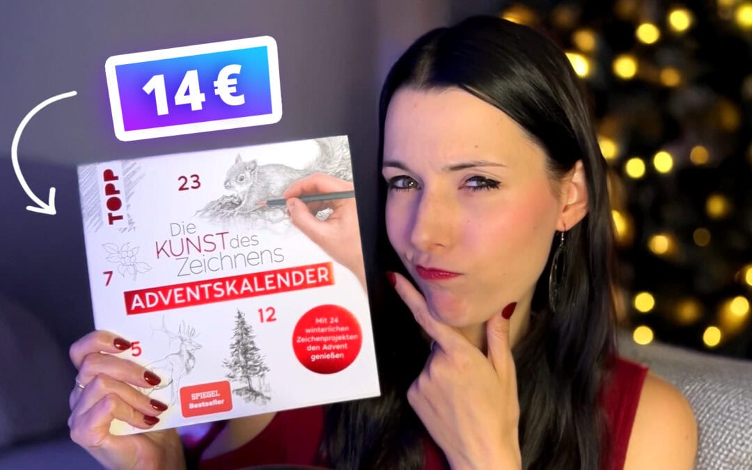 YOUTUBE | Die Kunst des Zeichnens Adventskalender Review