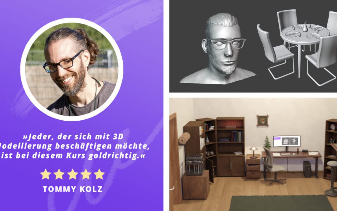 SHOWCASE | Von YouTube-Chaos zu echtem Know-how: Tommys’ Reise mit Blender 3D