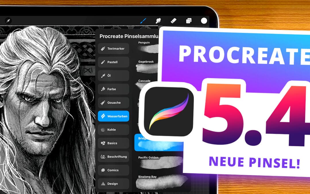 YOUTUBE | Procreate 5.4 Update: ALLE neuen Features erklärt