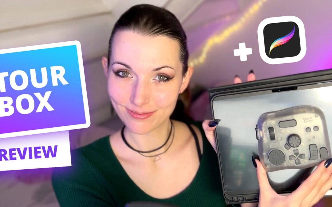 YOUTUBE | TourBox Elite Plus im Procreate-Test | Lohnt sich der Controller am iPad?
