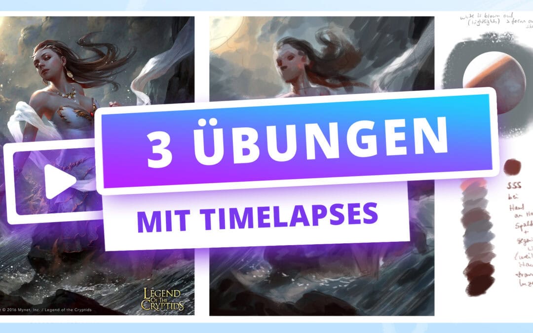 Mit Timelapse-Videos zeichnen lernen: 3 effektive Übungen