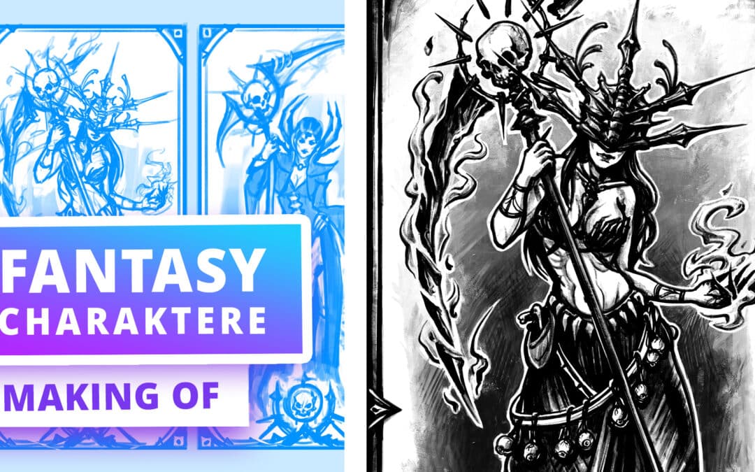 KUNST | Fantasy-Charakter-Illustrationen für Pen & Paper [Auftrag]