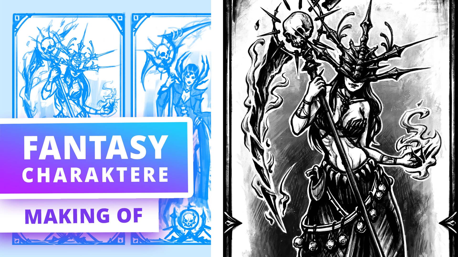 KUNST | Fantasy-Charakter-Illustrationen für Pen & Paper [Auftrag]
