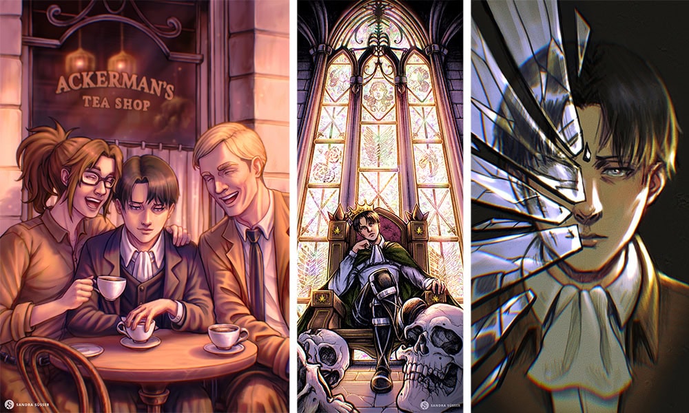 Attack on Titan Fan Art von Sandra Süsser 2025 Attack on Titan Fan Art von Sandra Süsser 2025