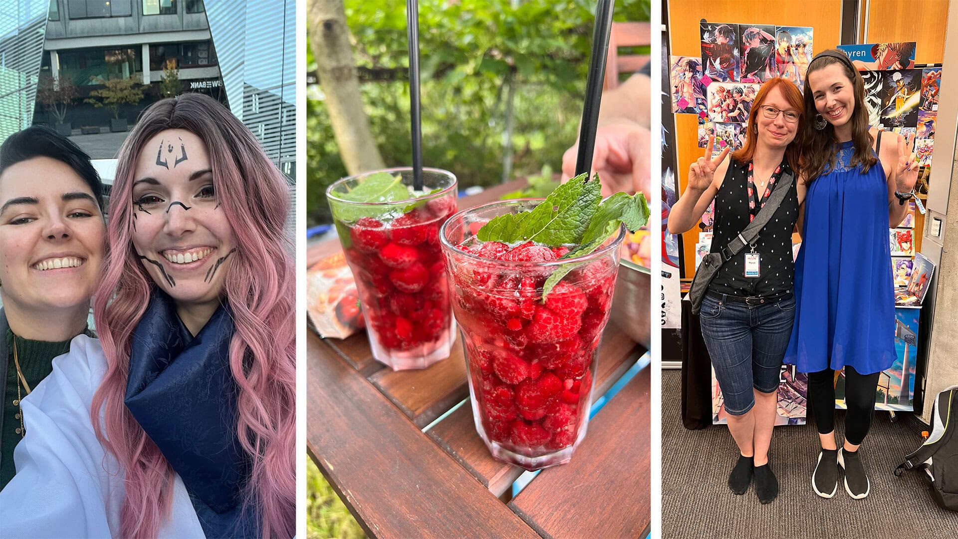 Ich beim Hobby Bonds: Cosplay-Shooting mit Marlene, Anime-Abend Getränke & Con-Treffen mit Sandy Ich beim Hobby Bonds: Cosplay-Shooting mit Marlene, Anime-Abend Getränke & Con-Treffen mit Sandy