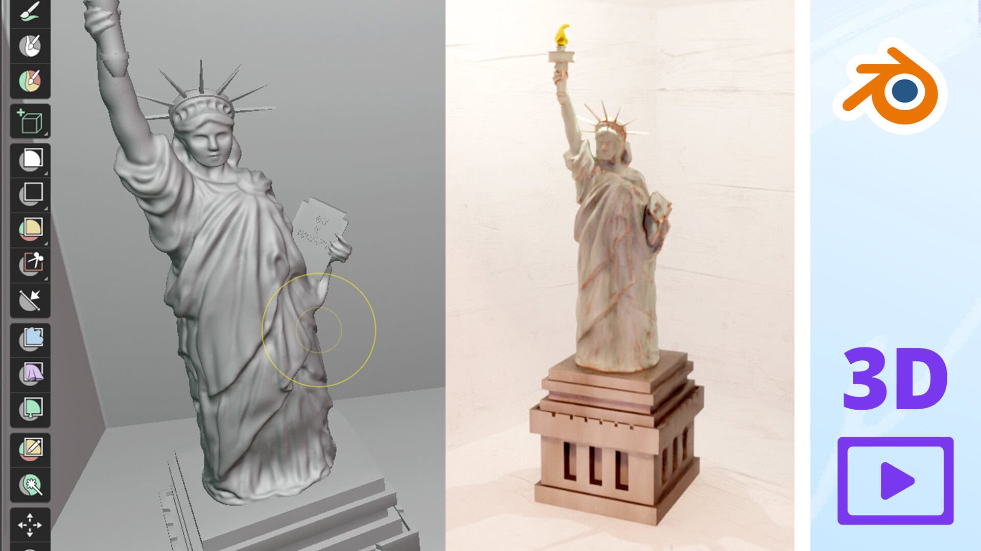 KURS UPDATE | 3D Sculpting Projekt: Raum-Objekte