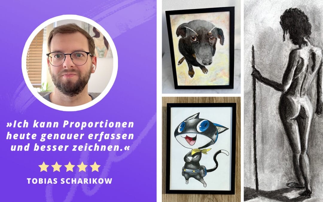 SHOWCASE | Proportionen zeichnen lernen: Tobias’ Erfahrungsbericht