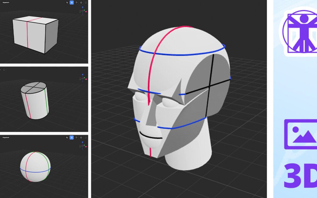 KURS UPDATE | Neue 3D-Viewer für Porträt-Konstruktion